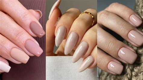 Uñas nude: 9 ideas naturales y sutiles que。